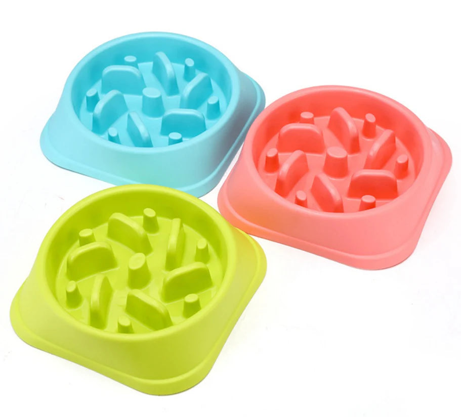 Slow Feeder Pet Food Bowl