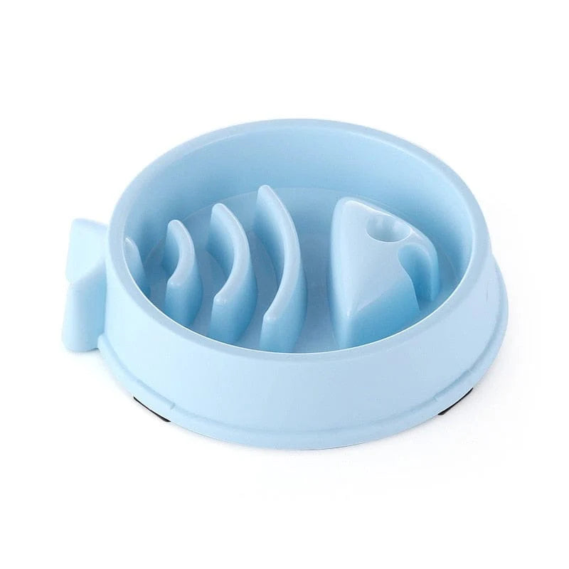 Anti-choking And Non-slip Cat Dog Slow Food Bowl