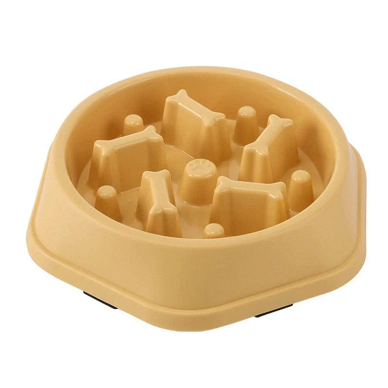 Anti-choking And Non-slip Cat Dog Slow Food Bowl